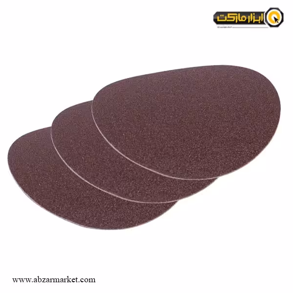 کاغذ سنباده گرد شپخ 125 میلی متر 3 عددی مدل 7903301701