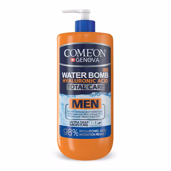 کرم آبرسان کامان سری واتربمب مدل هیالورونیک اسید حجم 500 میلی لیتر