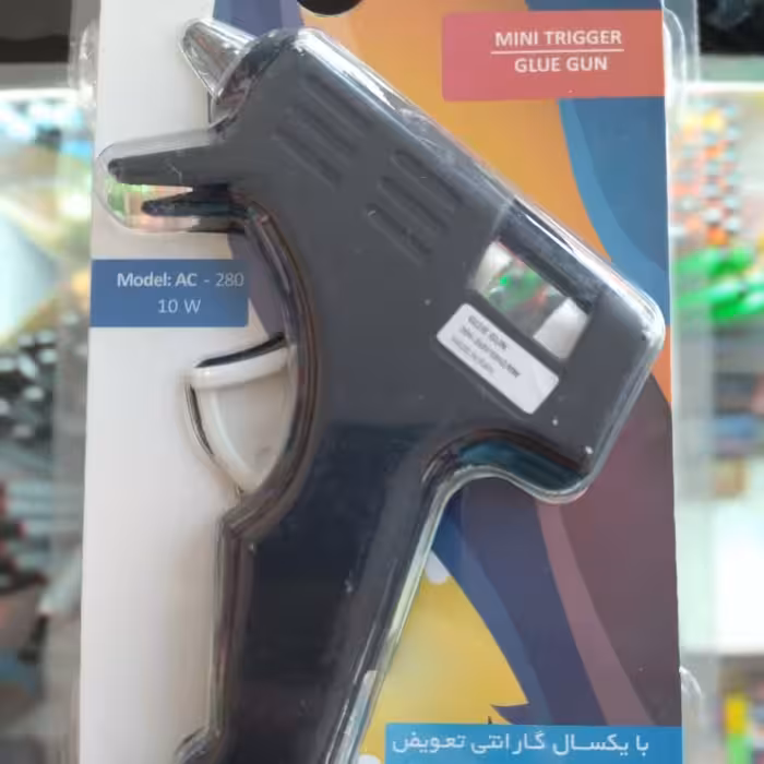 دستگاه چسب حرارتی  Lion  به همراه یک عدد چسب 