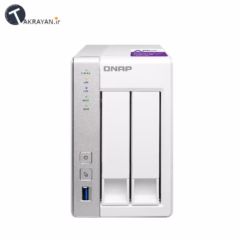 قیمت خرید NAS / ذخیره ساز تحت شبکه کیونپ QNAP TS-231P2 | Ram 4GB