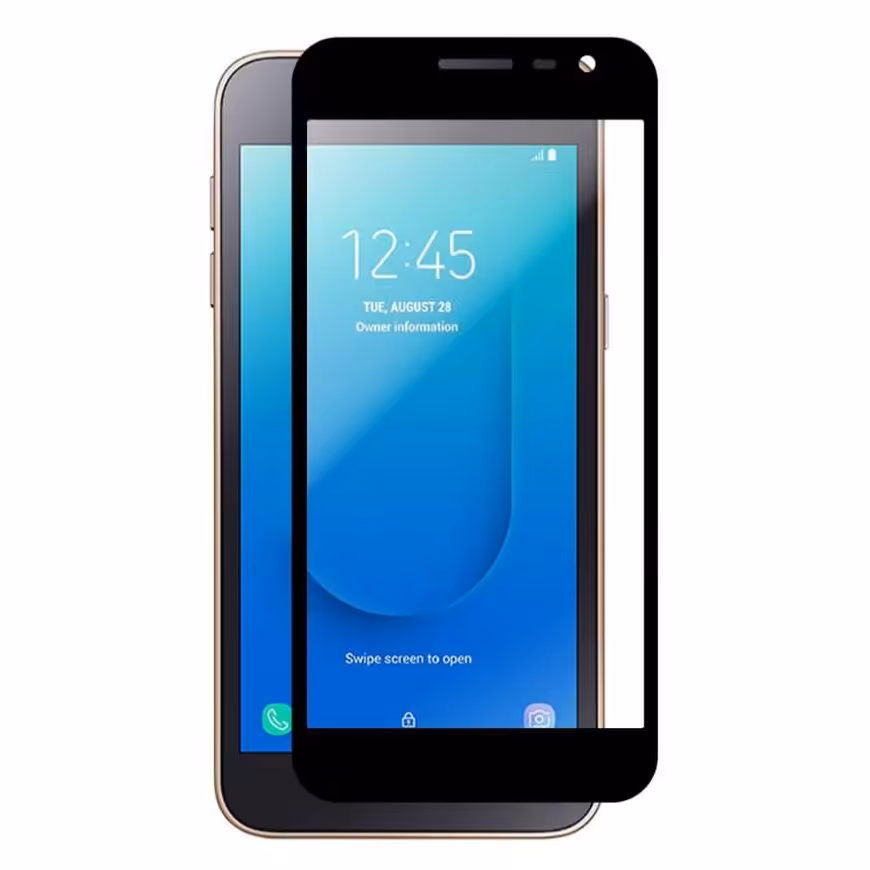گلس تمام صفحه ضد ضربه مناسب گوشی سامسونگ J2 core یا J260