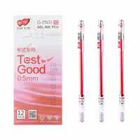 روان نویس خارجی قرمز لاوین Test good نوک 0.5 نرم و روان Lovein
