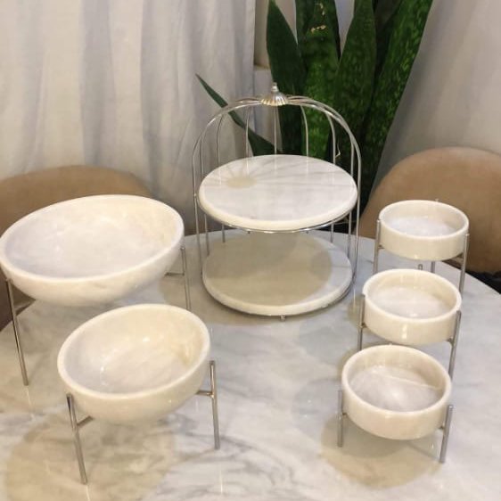 ظروف سنگی ست شش تکه