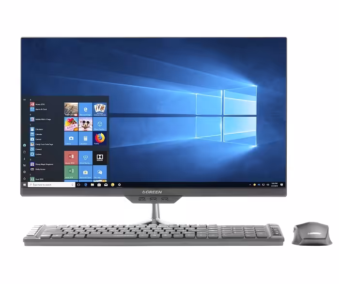 کامپیوتر All In One گرین 23.8 اینچی مدل GX24 پردازنده G5400 رم 4GB حافظه 240GB SSD گرافیک Intel
