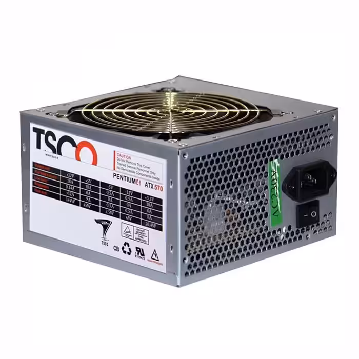 منبع تغذیه کامپیوتر تسکو مدل TP 570W
