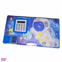 جامدادی مدل ماشین حساب دار طرح فضانورد سایز بزرگ کد 2025Fz