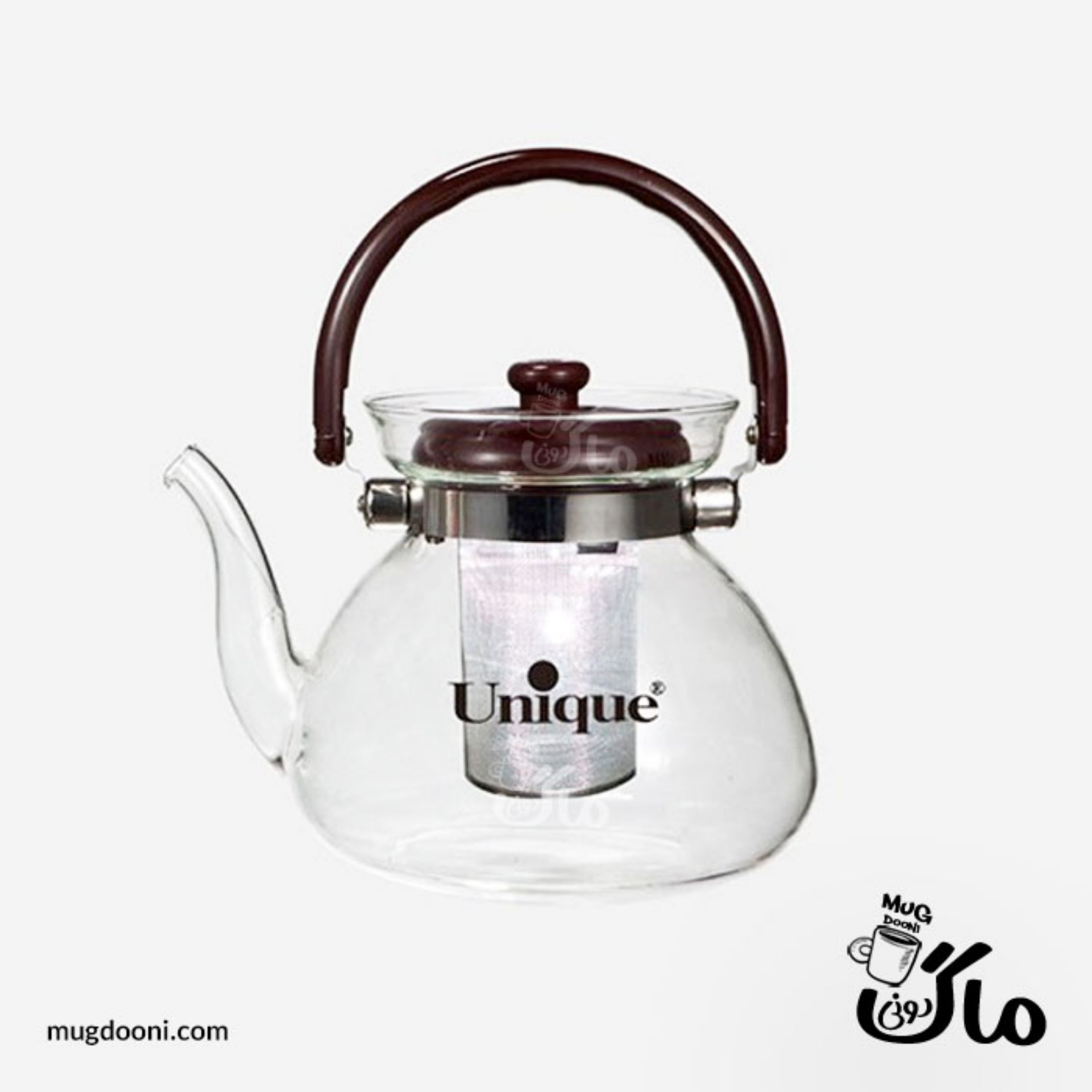 قوری پیرکس 800 میلی لیتری یونیک  UN-7917 درجه یک