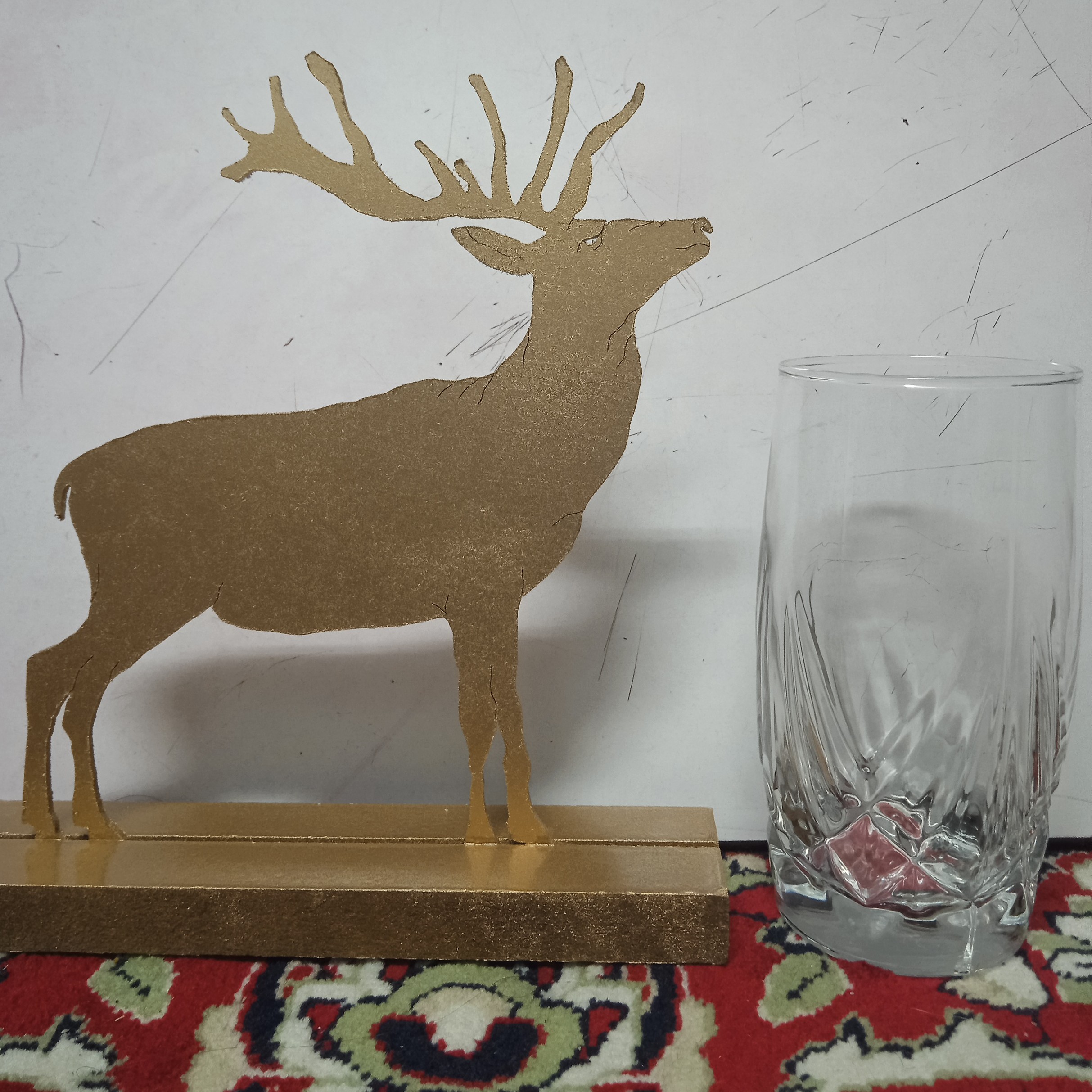 گوزن چوبی بسته سه عددی