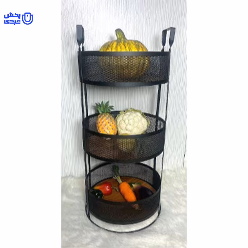 سبد سیب زمینی 3 طبقه گرد 6233