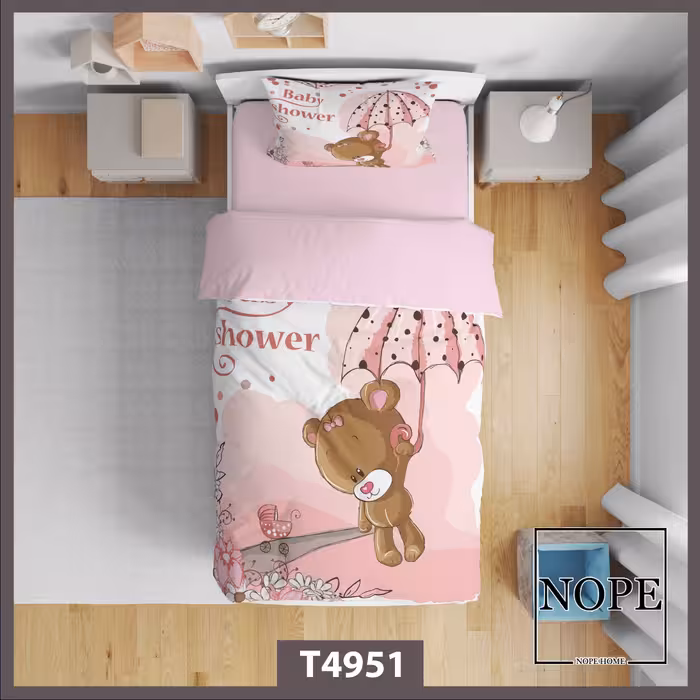 روتختی 4951 تکنفره 5 تکه مناسب تخت 90 سانت