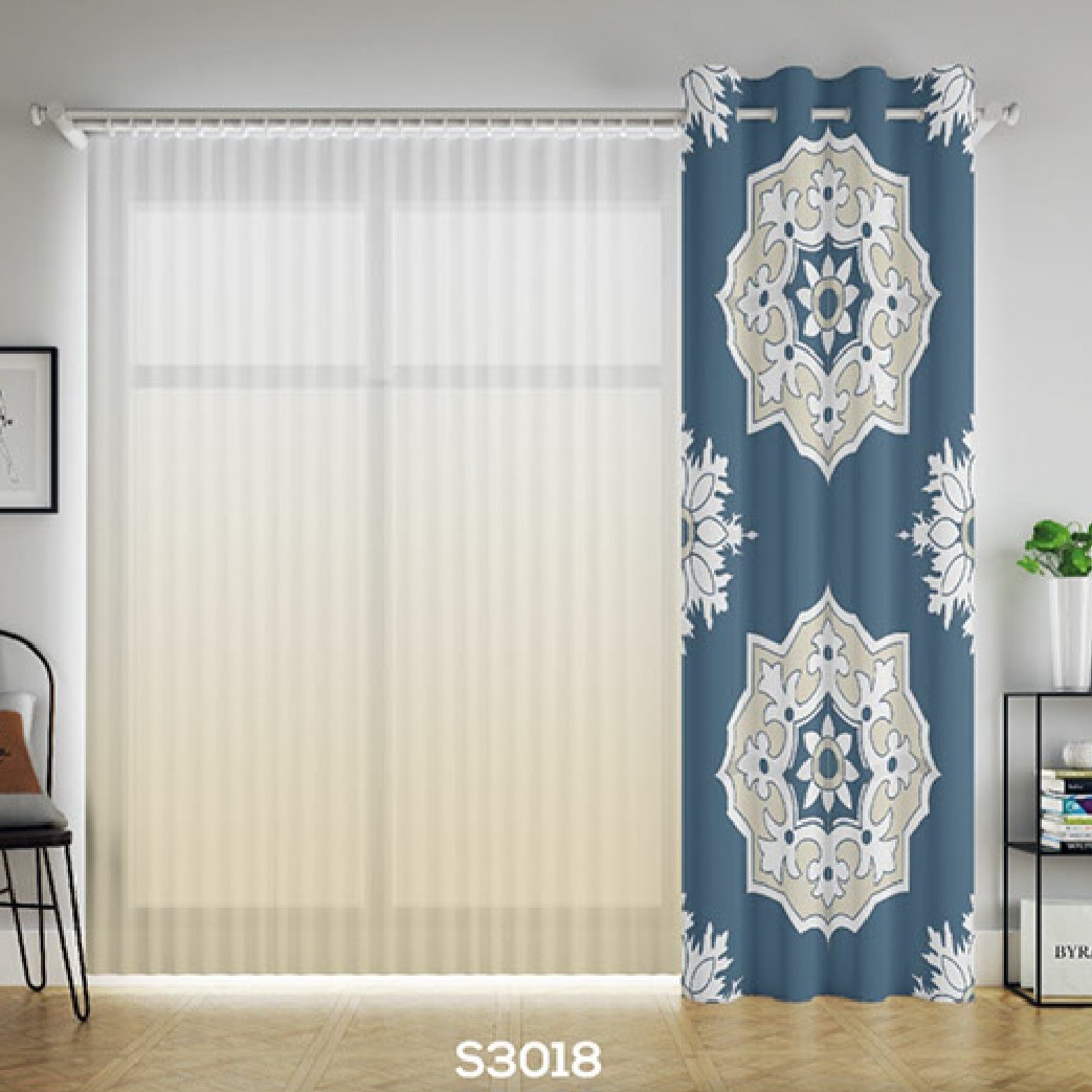 پرده چاپی طرح سنتی