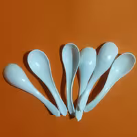 پک 6 عددی قاشق پلاستیکی برای ترشی وماست