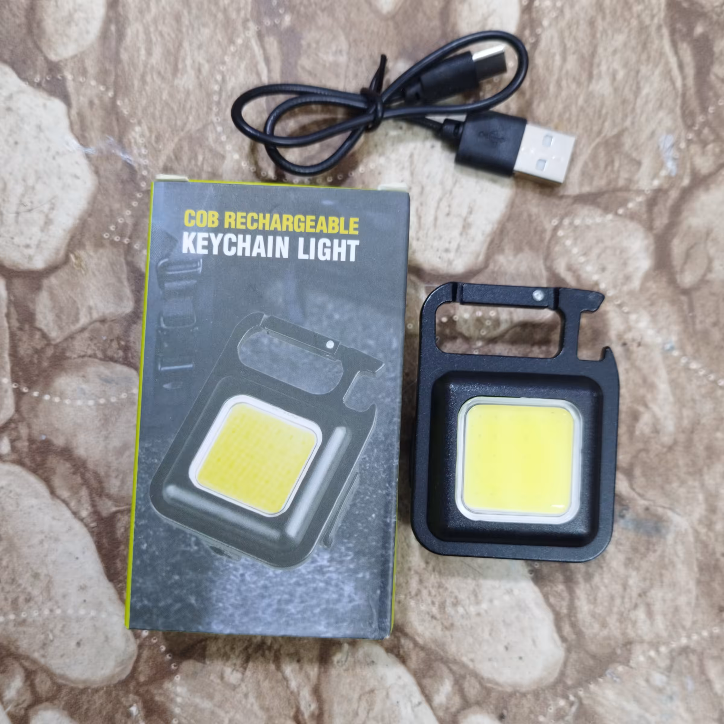 چراغ قوه  چندکاره کمپینگ شارژی مگنتی cob