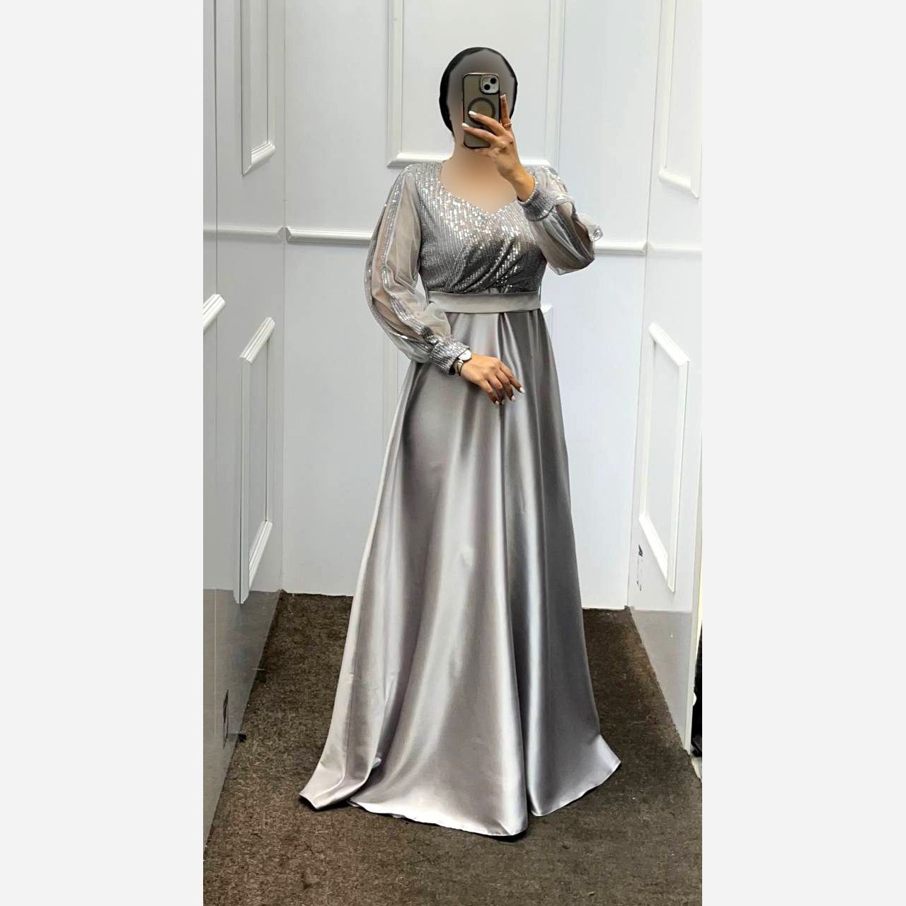 ماکسی مجلسی زنانه سایز بزرگ
