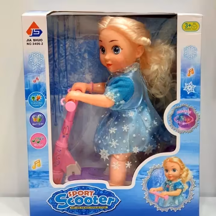 اسباب بازی عروسک اسکوتر سوار