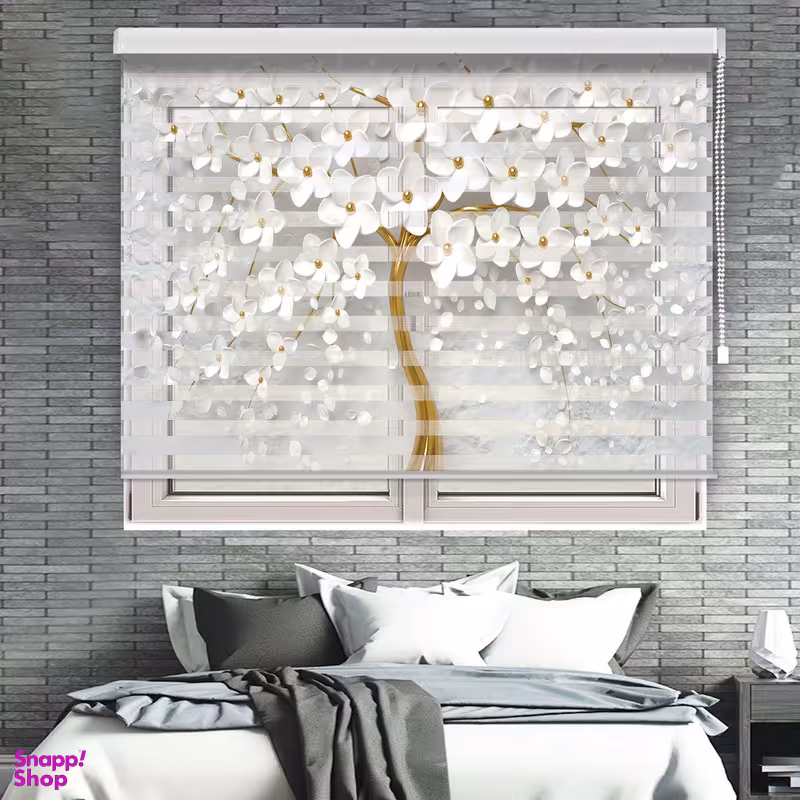 پرده زبرا مدل TD-95 سایز 200x180 سانتی متر