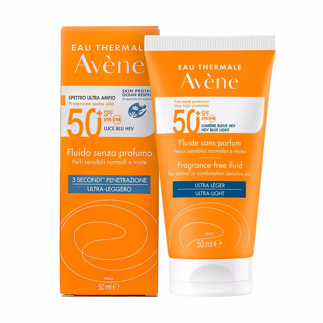 خرید اقساطی ضد آفتاب اون مدل Fluide Sans Parfum حاوی  SPF50 حجم 50 میلی لیتر | پرداخت 4 قسطه   ارسال سریع