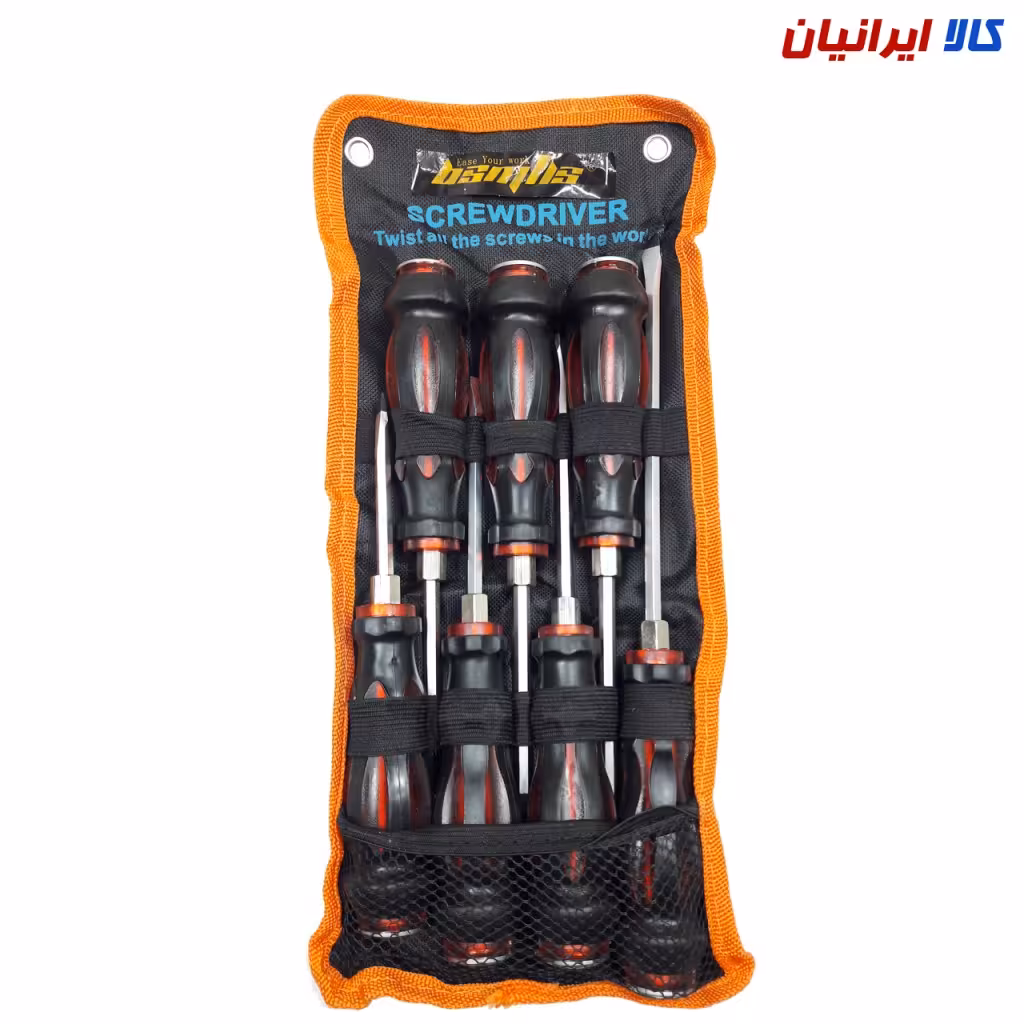 پیچ گوشتی ضربه خور 7 عددی بی اس ام ان اس