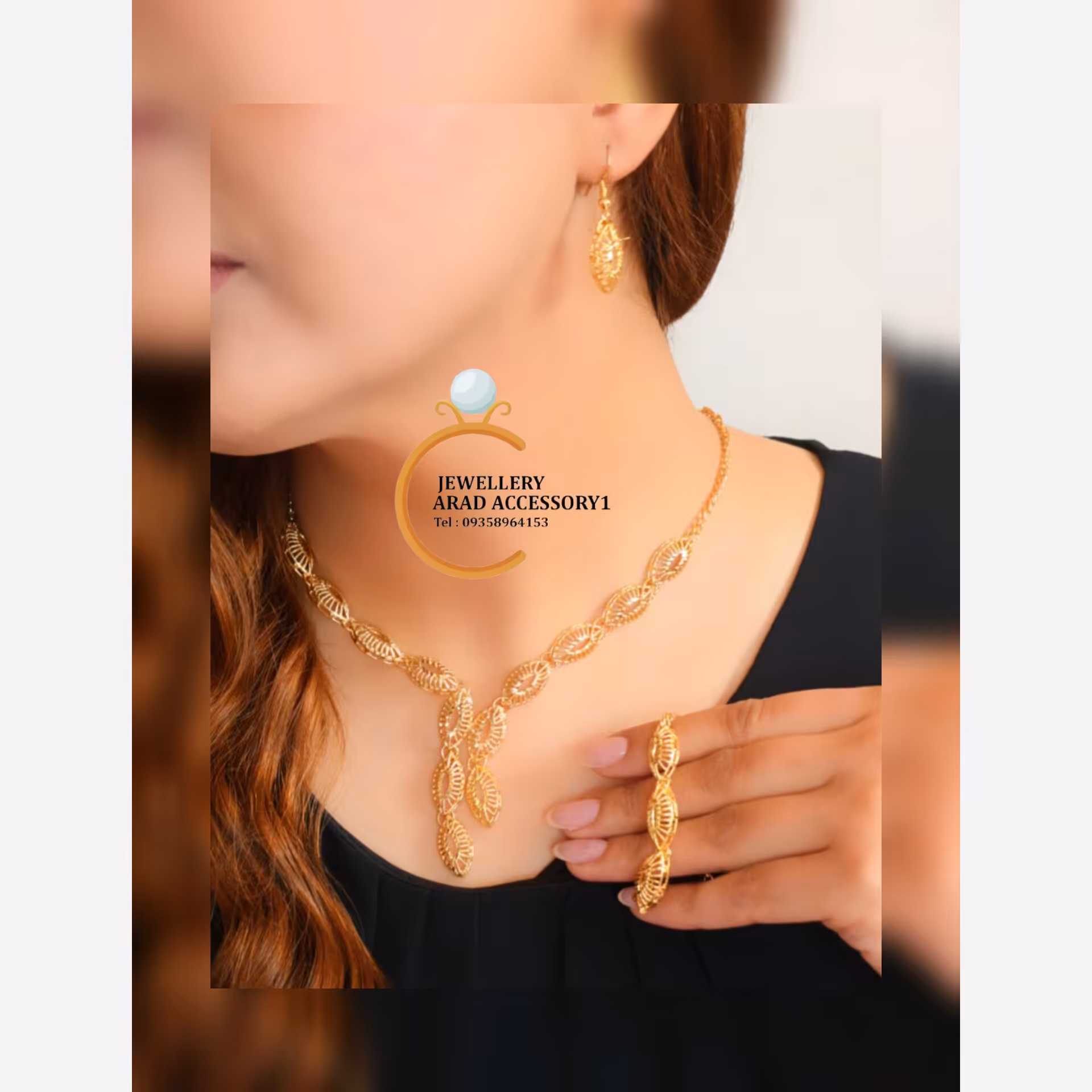 بدلیجات سرویس برنجی  اب طلاپارت جدید