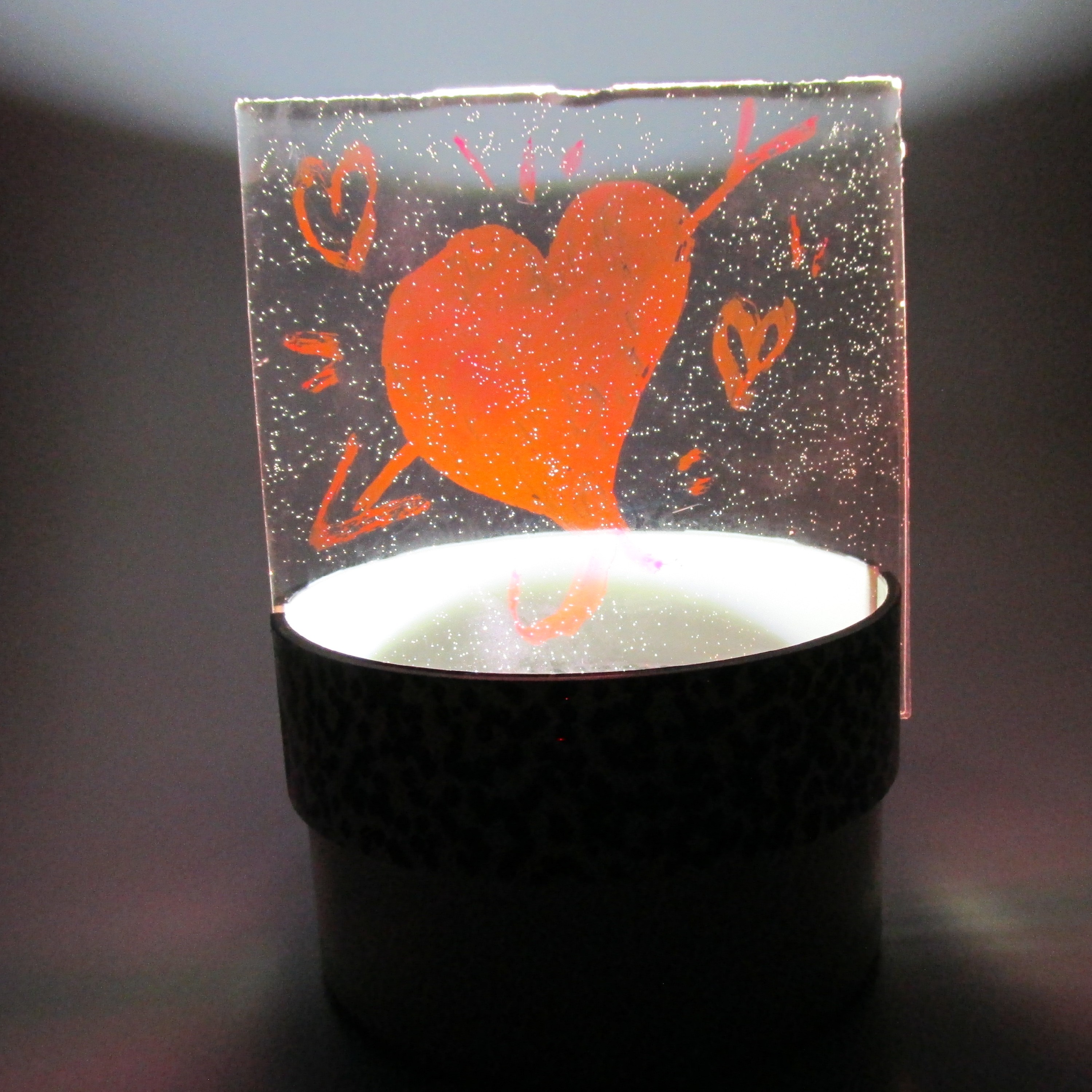 تخته یادداشت و نقاشی سه بعدی چراغ خواب هدیه و کادویی خاص (دستساز چراغ قوه دار)