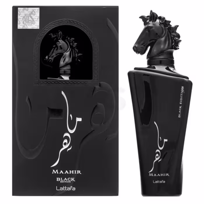 دکانت 3 میل لطافه ماهر بلک  ادیشن Lattafa Maahir Black Edition