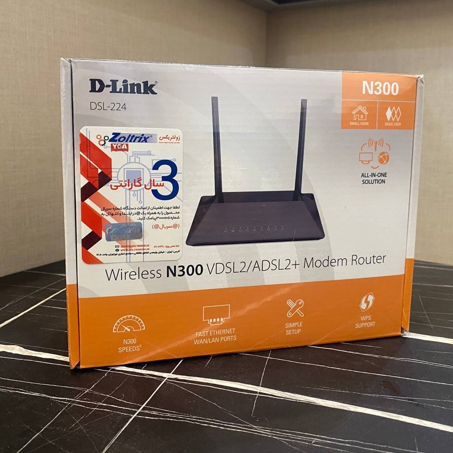 مودم D-link مدل DSl-224