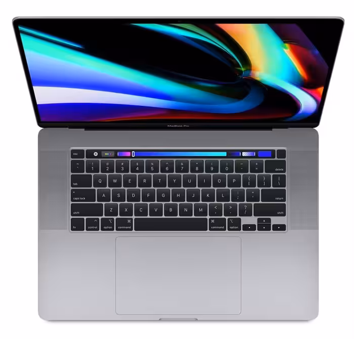 مک بوک پرو 16 اینچی اپل مدل MacBook Pro 16 inch CTO تاچ بار و صفحه نمایش رتینا