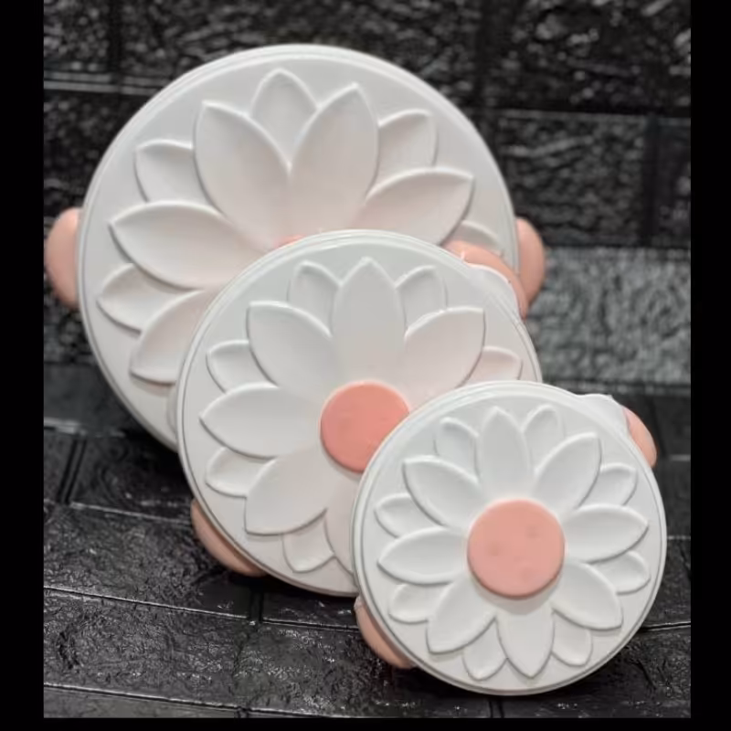 قابلمه طرح گل سه عددی