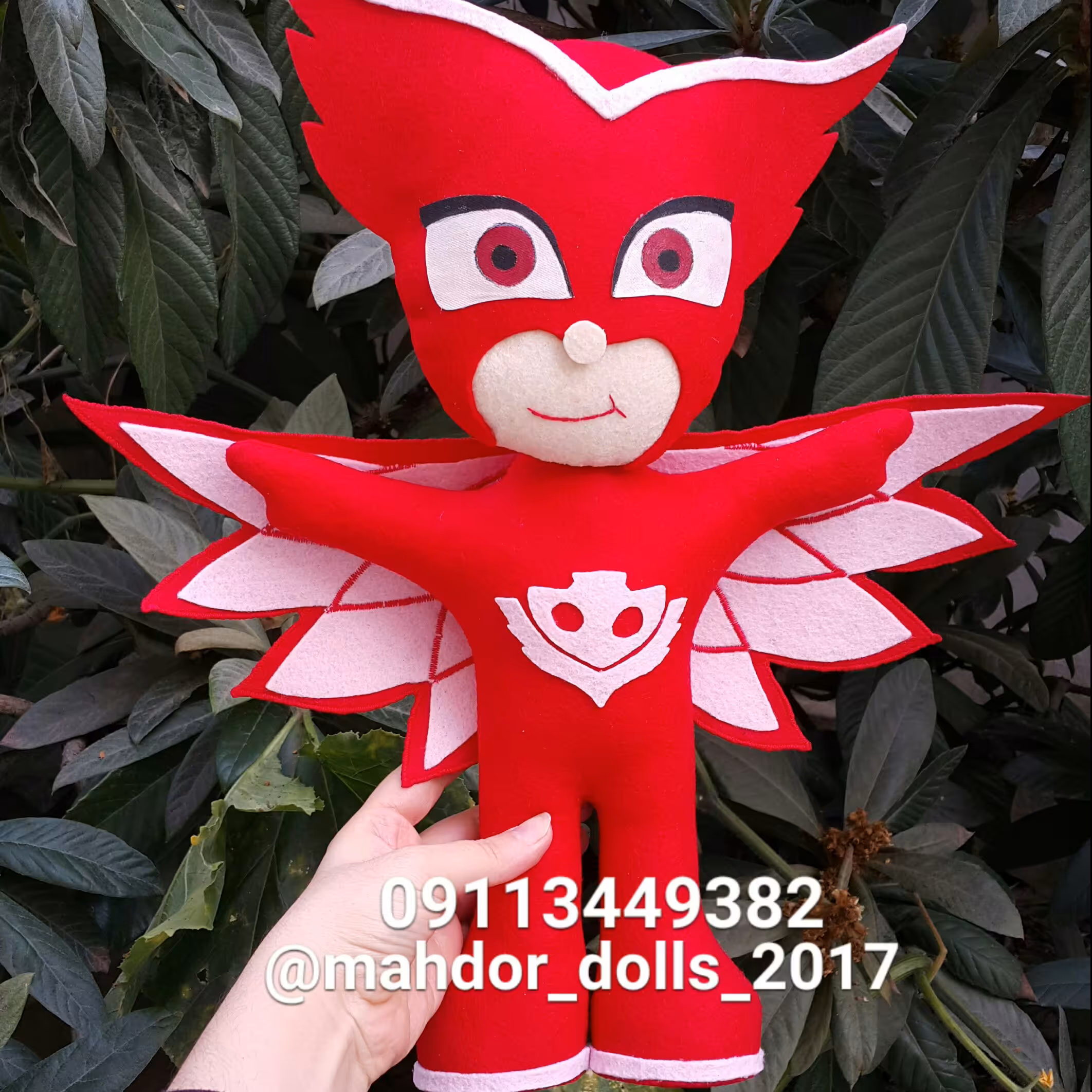 عروسک  شب نقاب قرمز کمند  pjmask