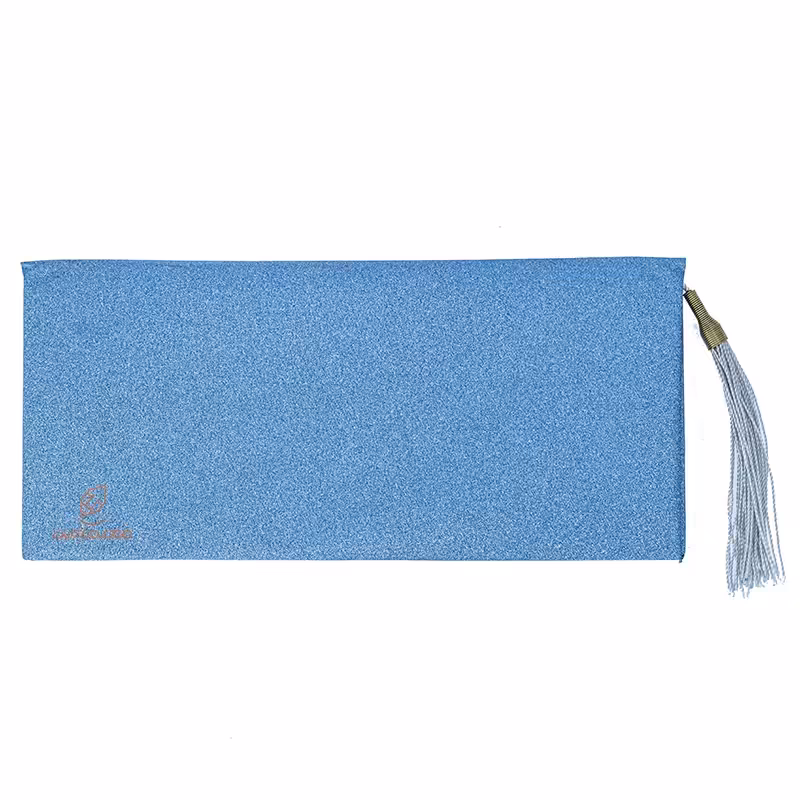 پاکت پول اکلیلی منگوله دار آبی روشن