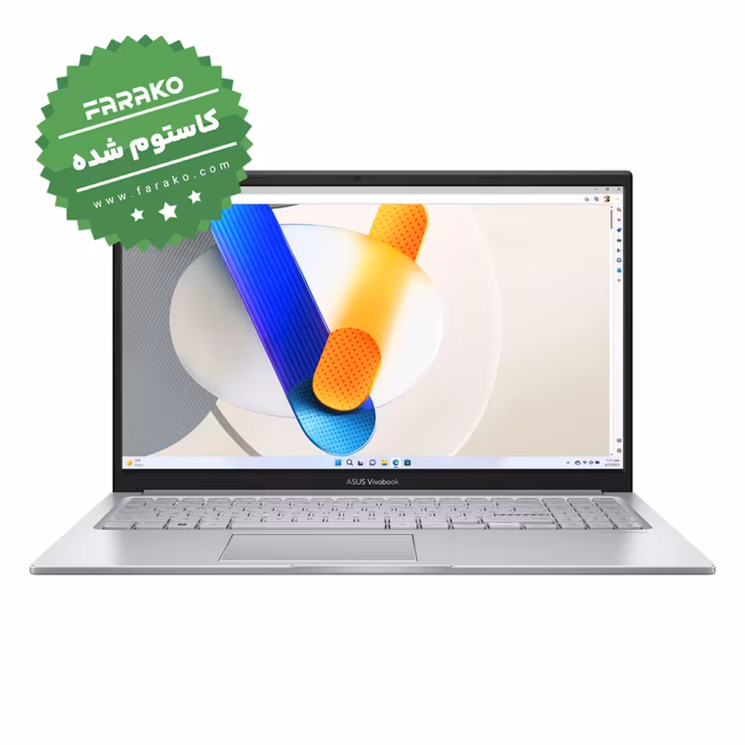 خرید و قیمت لپ تاپ ایسوس Vivobook X1504VA-NJ451 نمایشگر 15٫6 اینچی، پردازنده Core i3-1315U، گرافیک اینتل، رم 8 گیگابایت، حافظه 512 گیگابایت SSD - کاستوم شده
