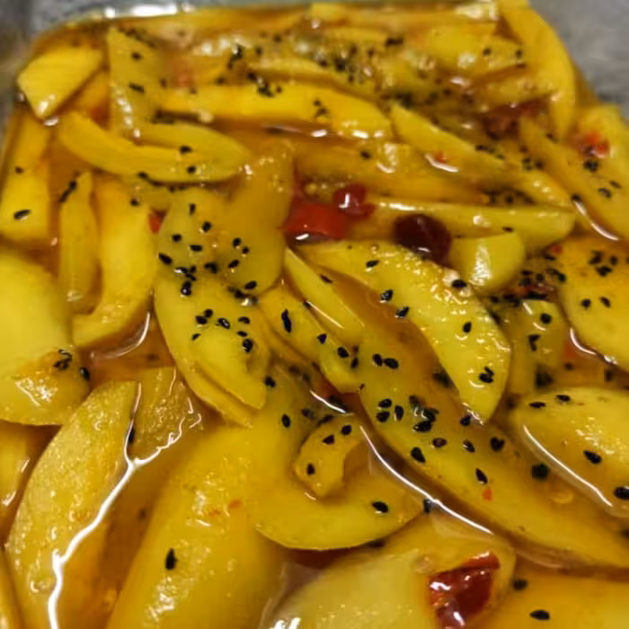 ترشی انبه ساده و روغنی و ویژه