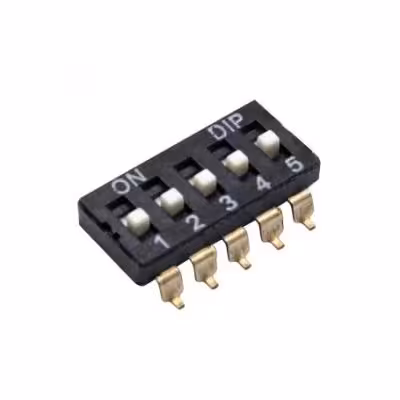 مجموعه 10 عددی دیپ سوئیچ 5 تایی SMD