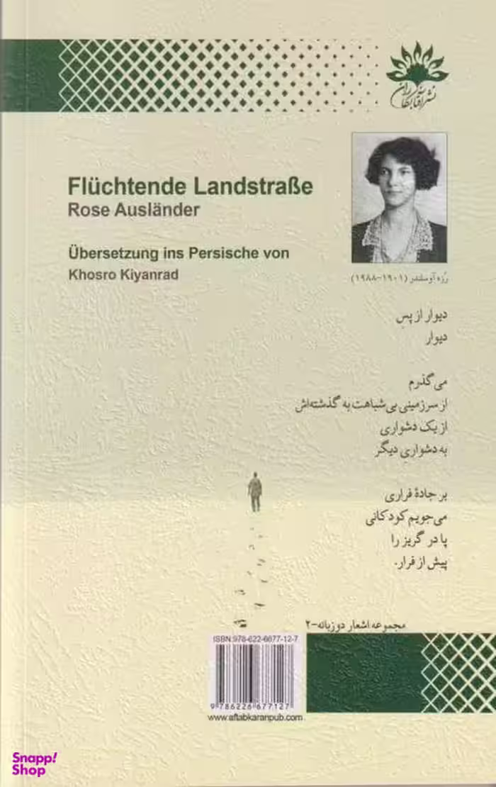 کتاب جاده فراری اثر رزه آوسلندر انتشارات آفتابکاران