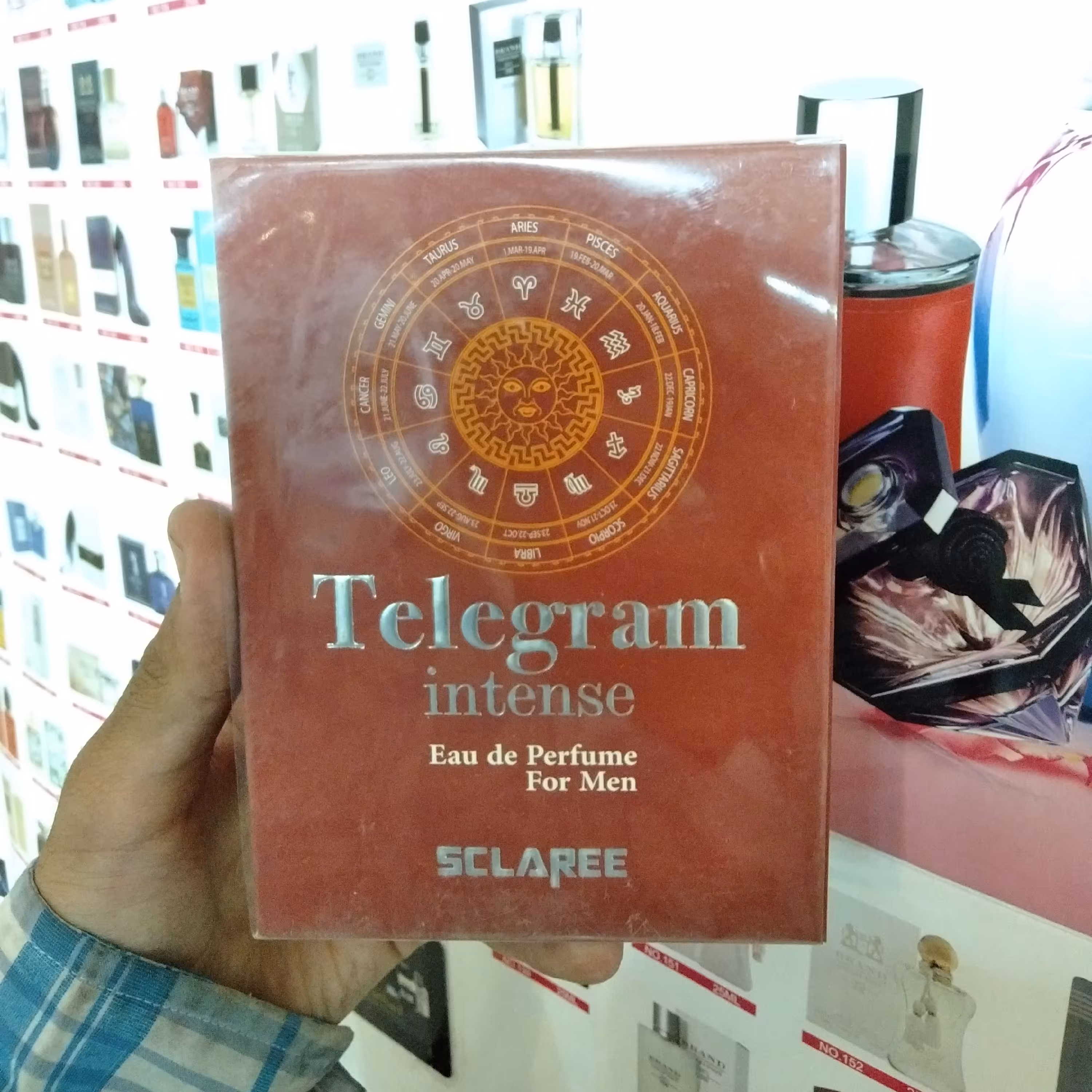 ادکلن تلگرام اینتنسو مردانه شرکت اسکلاره