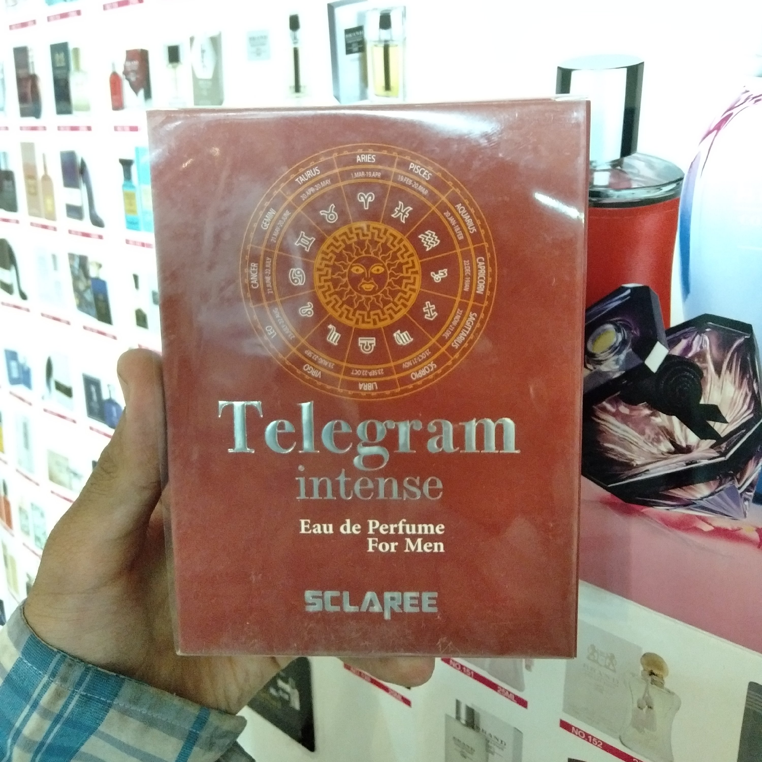 ادکلن تلگرام اینتنسو مردانه شرکت اسکلاره