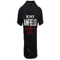 خرید تیشرت لیورپول مشکی طرح wellcome to anfield