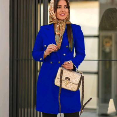 مانتو کتی زنانه کرپ مازراتی مدل یونا