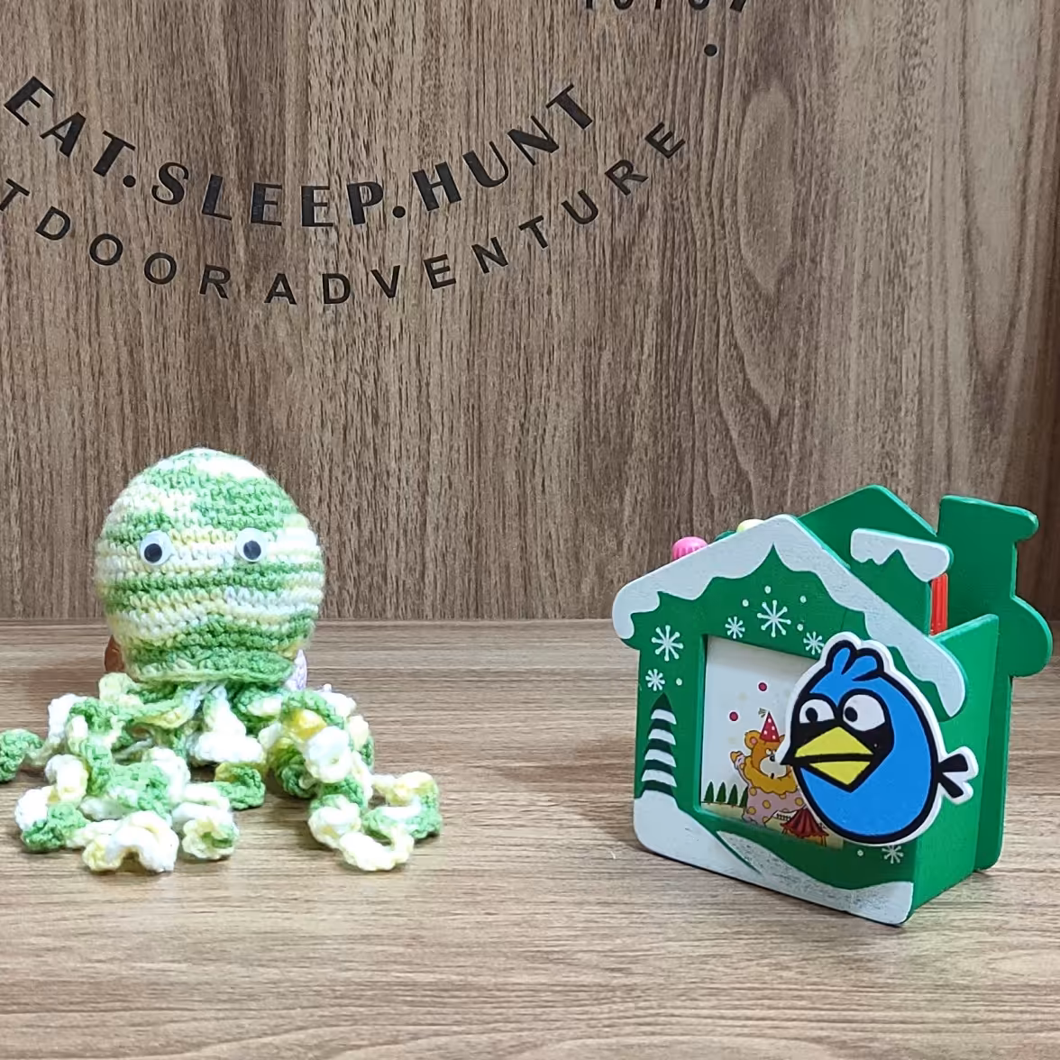 عروسک عروس دریایی با کاموا ترک (دستبافت)