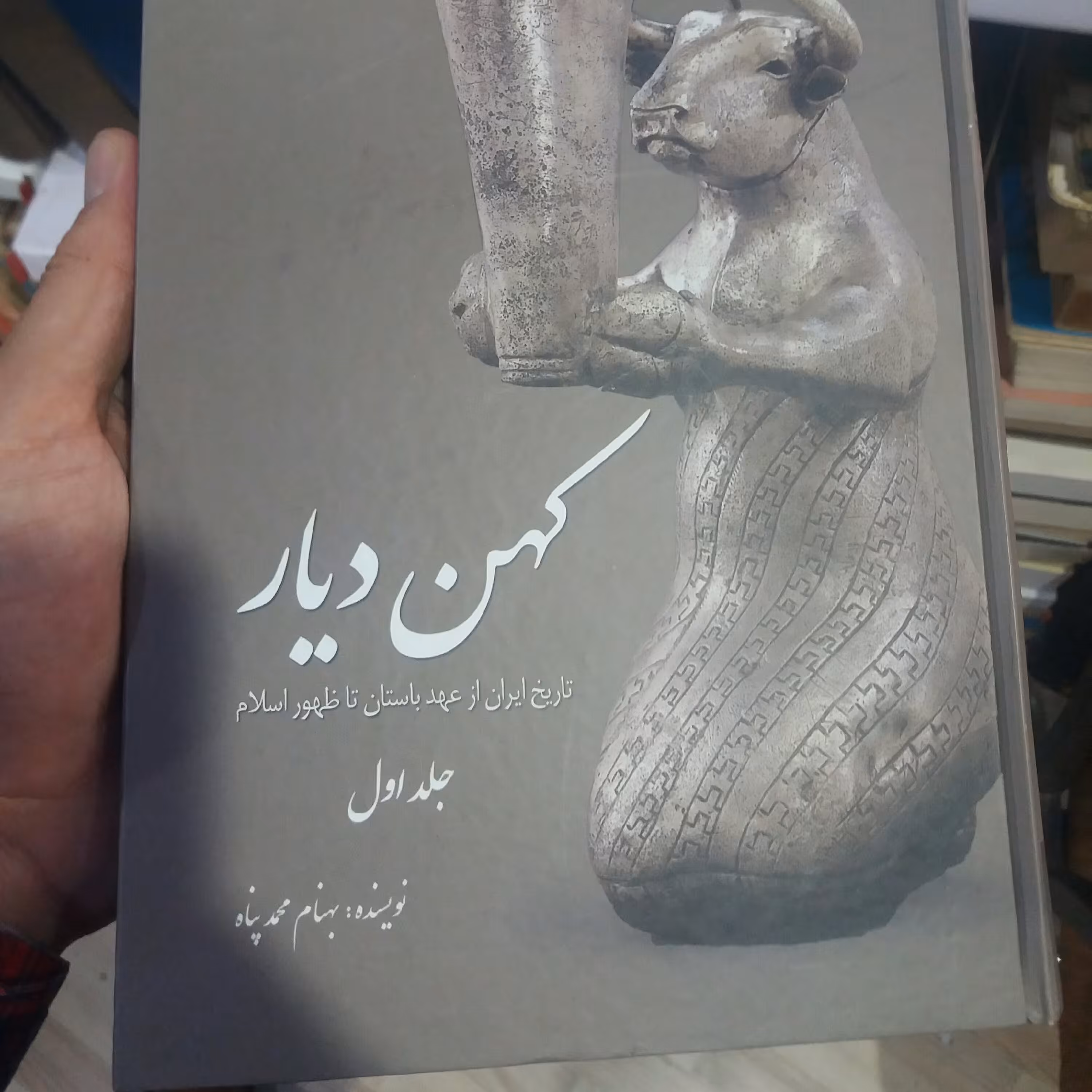 کتاب کهن دیار تاریخ ایران 2 جلدی کاغد گلاسه