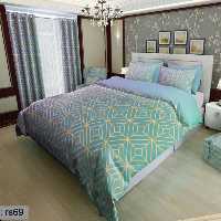 سرویس روتختی 1 نفره تنسل چاپی برندترک لند (Turk Land)  کد rs 69