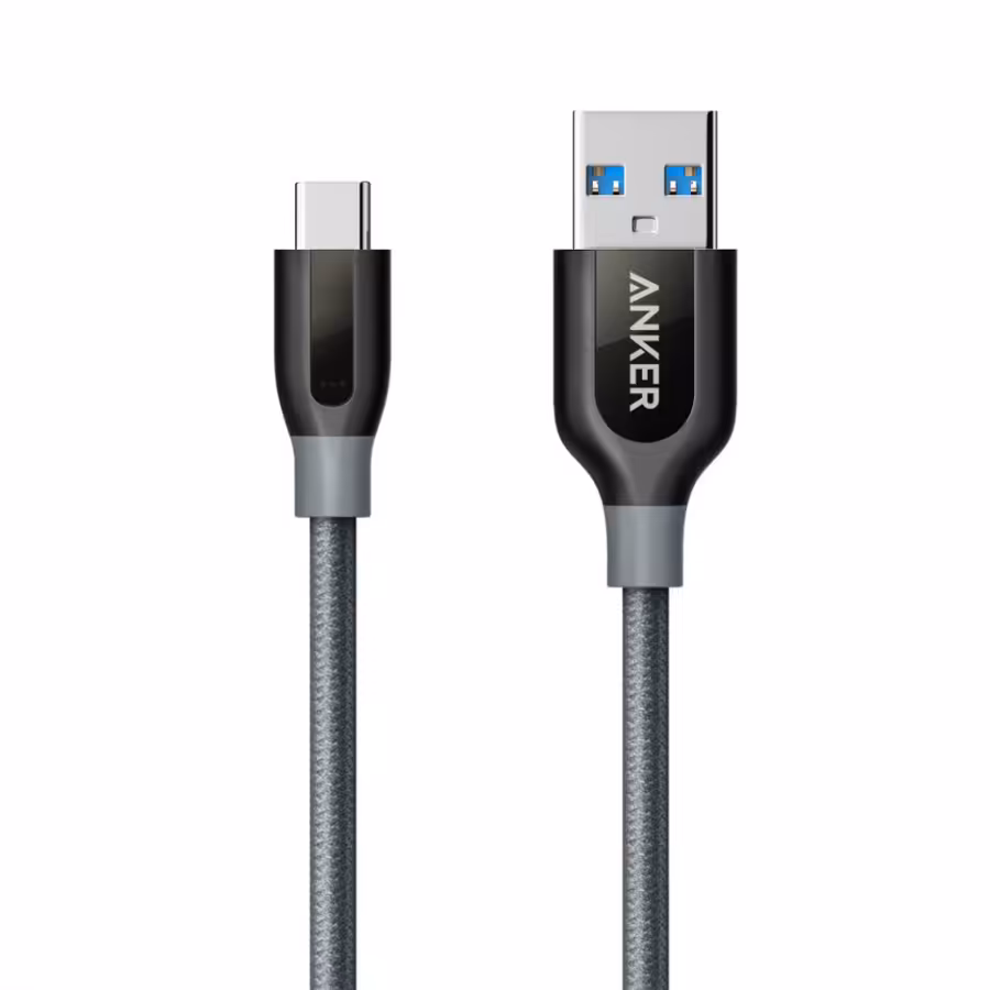 کابل تبدیل USB-C به USB 3.0 انکر مدل A8168 PowerLine Plus