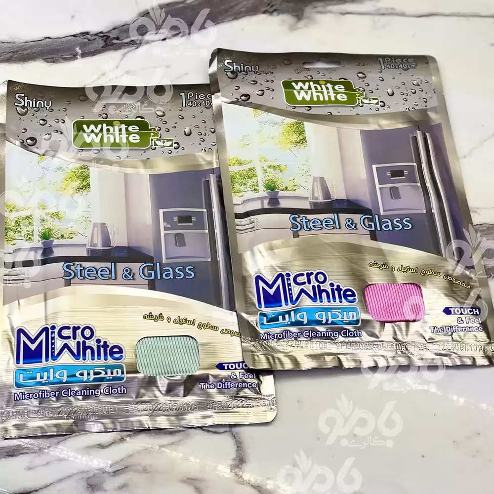 دستمال جادویی وایت اند وایت مخصوص شیشه