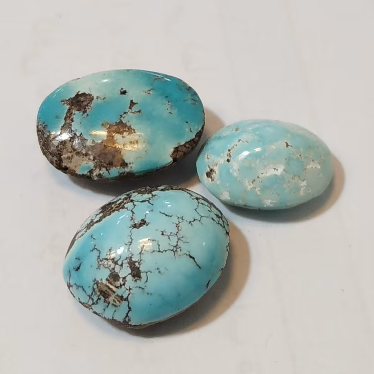 نگین فیروزه نیشابور سایز درشت