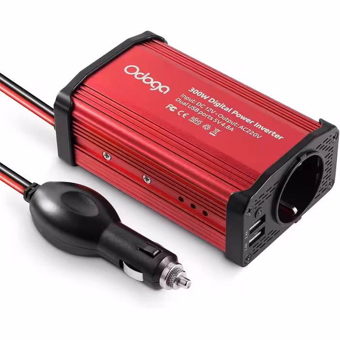 اینورتر 300 وات مبدل 12 به 220 ولت برند Odoga