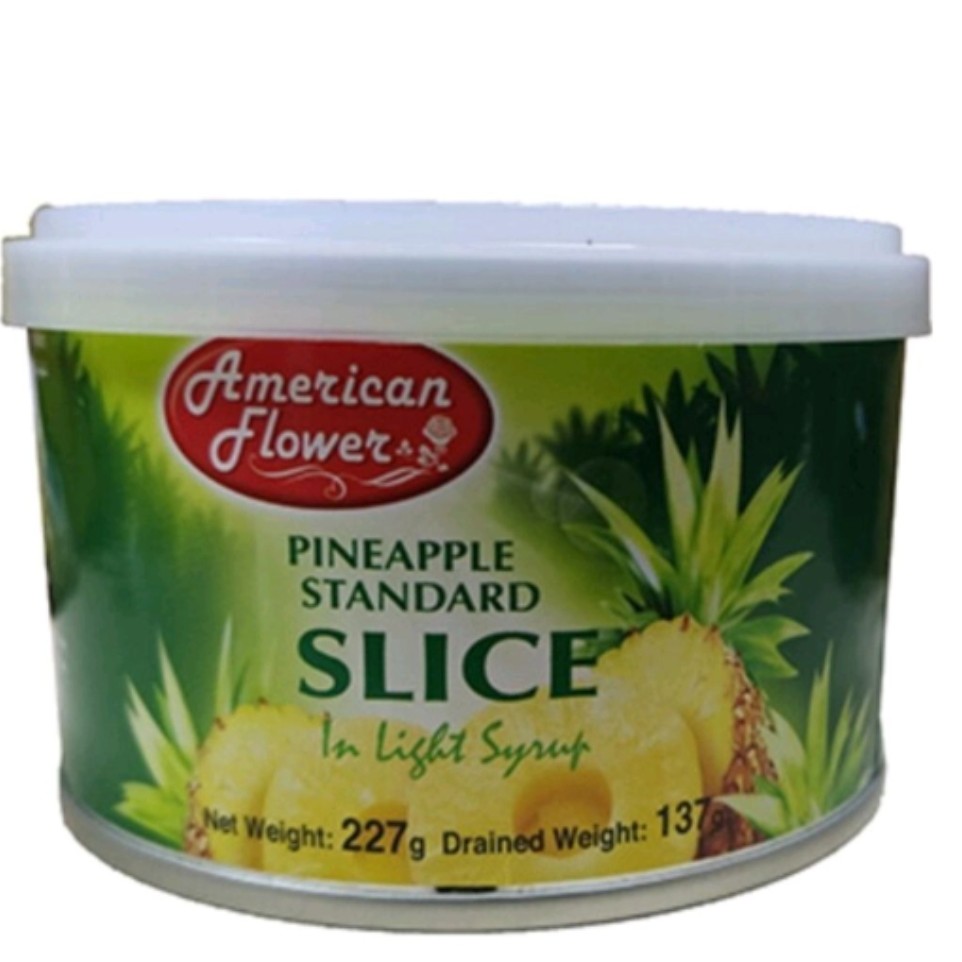 کمپوت آناناس امریکن فلاور237گرمیamerican flower