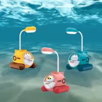 چراغ مطالعه و خواب طرح زیردریایی حیوانات