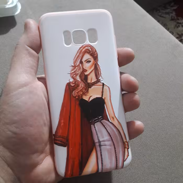 قاب ژله ای طرح دار سامسونگS8