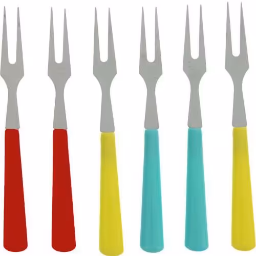 چنگال زیتون خوری بسته 6 عددی