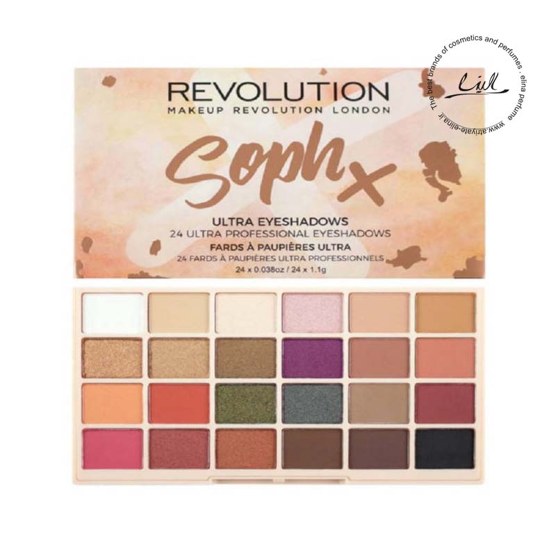 رولوشن پالت سایه چشم 24 رنگ مدل Soph x